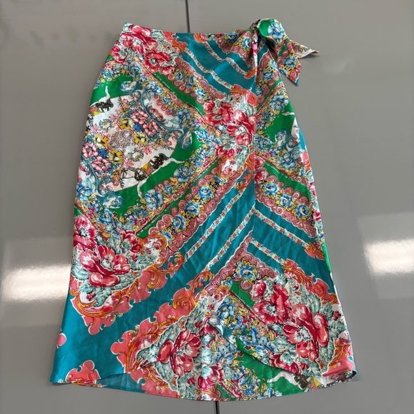 Maeve Anthropologie Bette Wrap Skirt. Size 4 - Picture 4 of 16